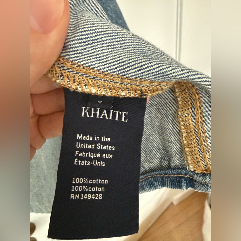 Khaite Argo top denim - Picture 5 of 7